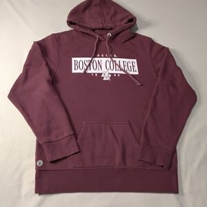 Fall Rush Womens Boston College Maroon Hoodie Sz L, Hoodie Pullover.